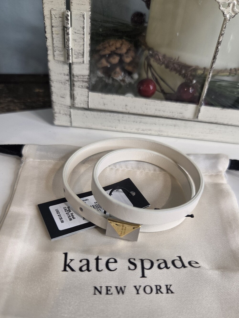 Kate Spade Wrap Bracelet With Dustbag